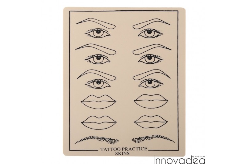 10pcs Tattoo Skin Practice 8 X 6 Double Sides Tattoo Skin Eyebrow Fake  Skin For Tattoo For Beginners And Experienced Artists Tattoo Supplies   Fruugo NZ