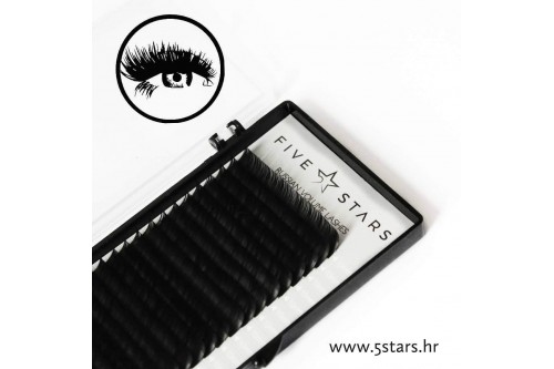 EXTRA LONG Mix D 0.07 RUSSIAN VOLUME LASHES (15-16)